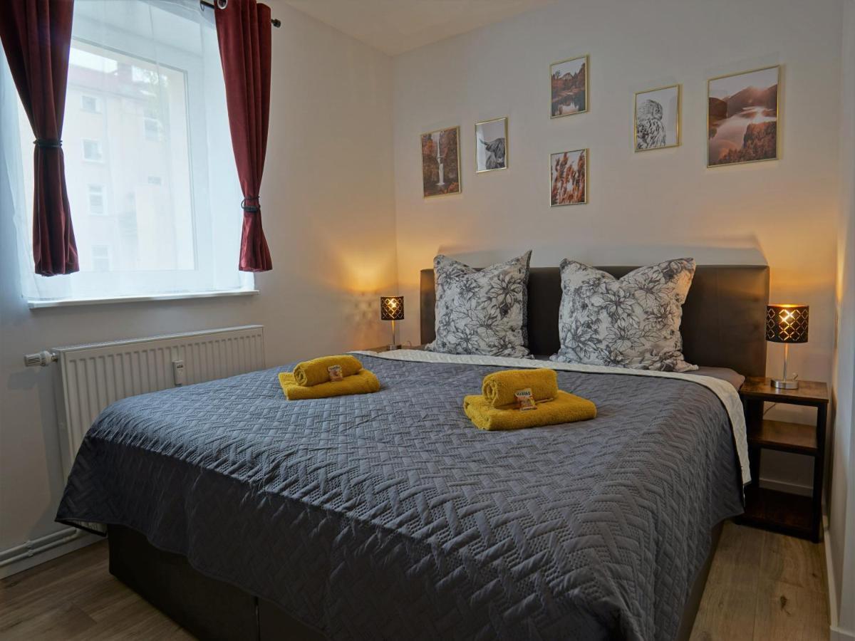 "Hogulu" Brandenburg, Balkon, Neustadt, Kueche, Wassernaehe - Parkplatz Inklusive Apartment Brandenburg  Luaran gambar