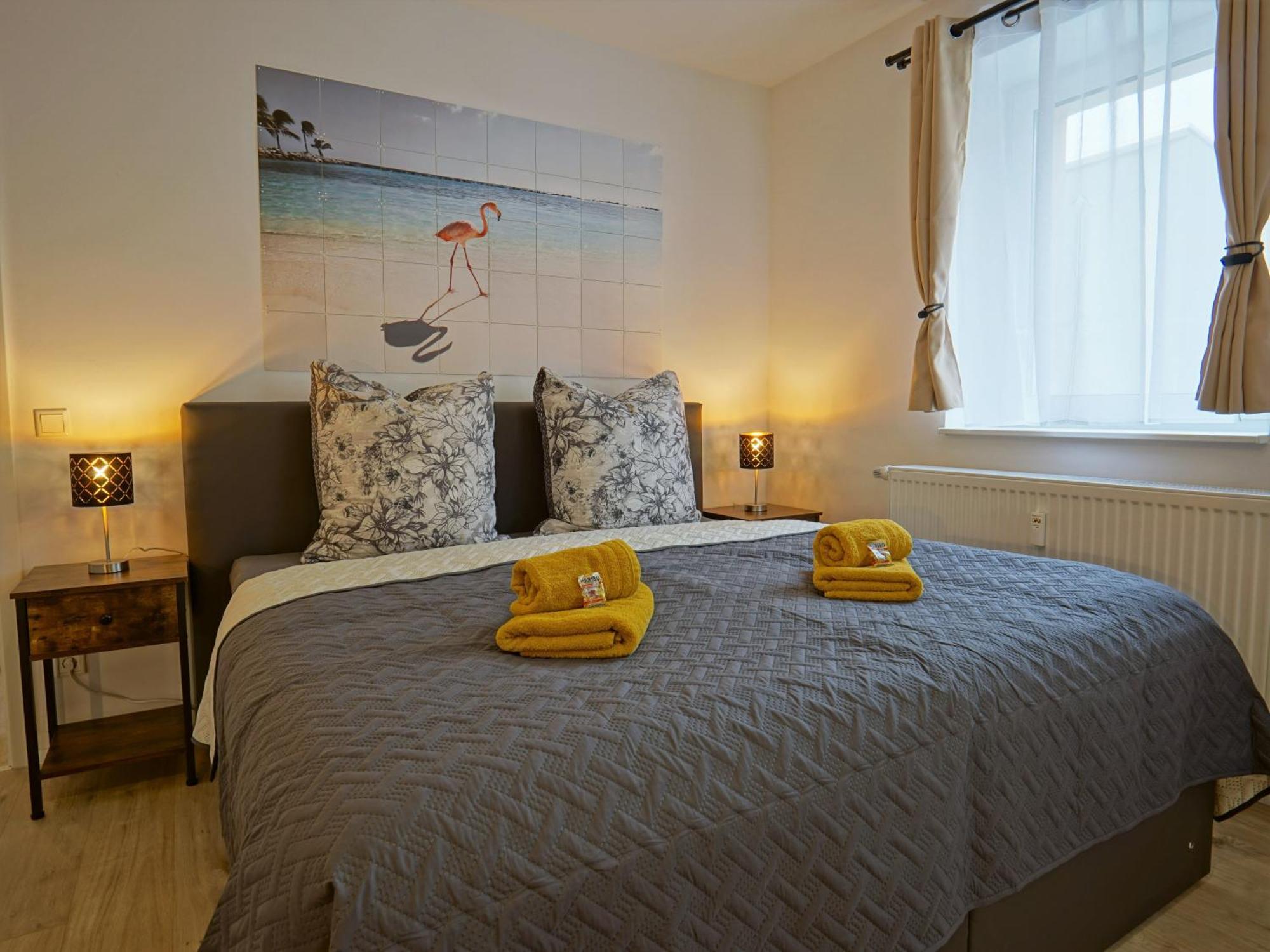 "Hogulu" Brandenburg, Balkon, Neustadt, Kueche, Wassernaehe - Parkplatz Inklusive Apartment Brandenburg  Bilik gambar
